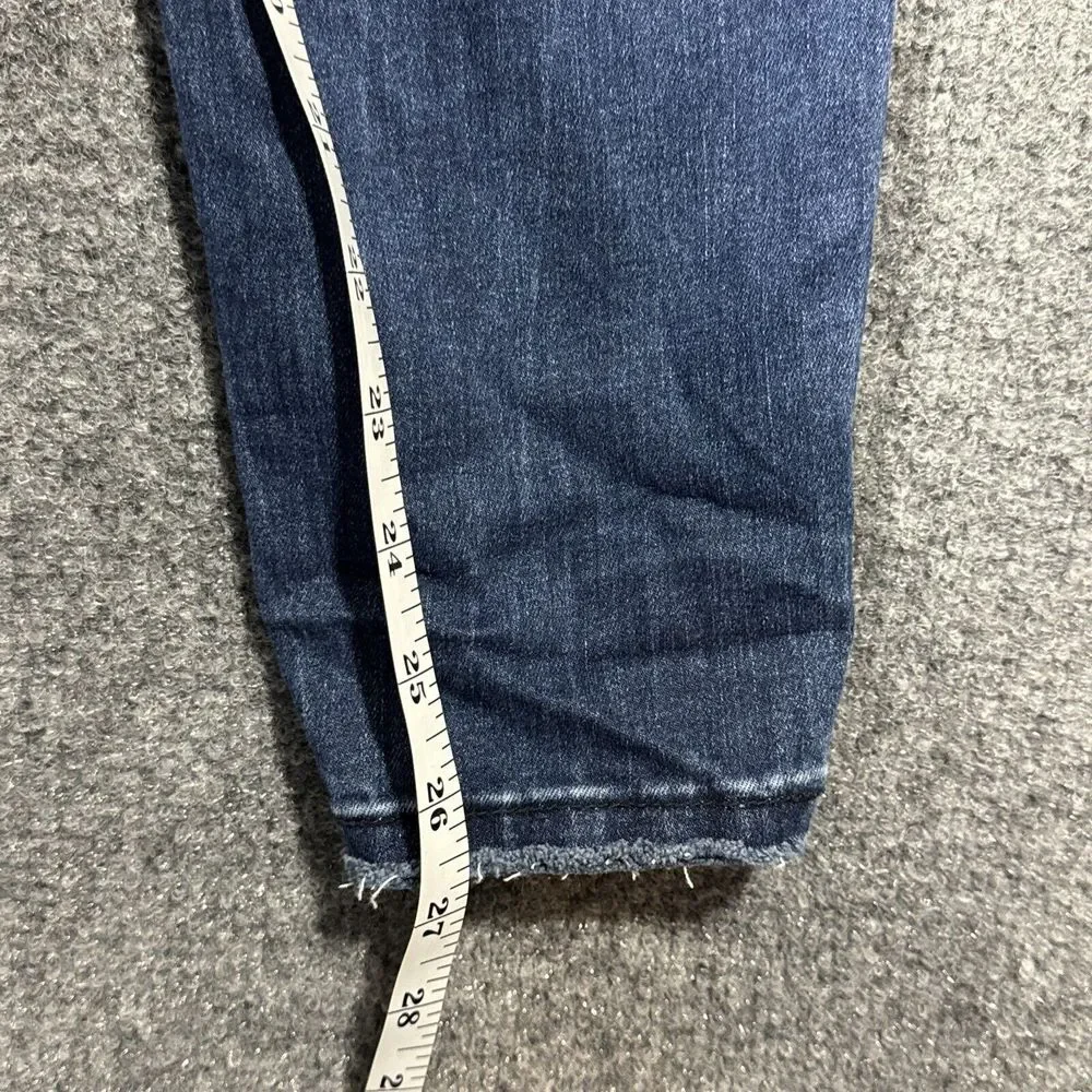 Women's Kut from the Kloth Medium Wash Mid Rise Donna Ankle Skinny Jeans sz 2 - Picture 8 of 8